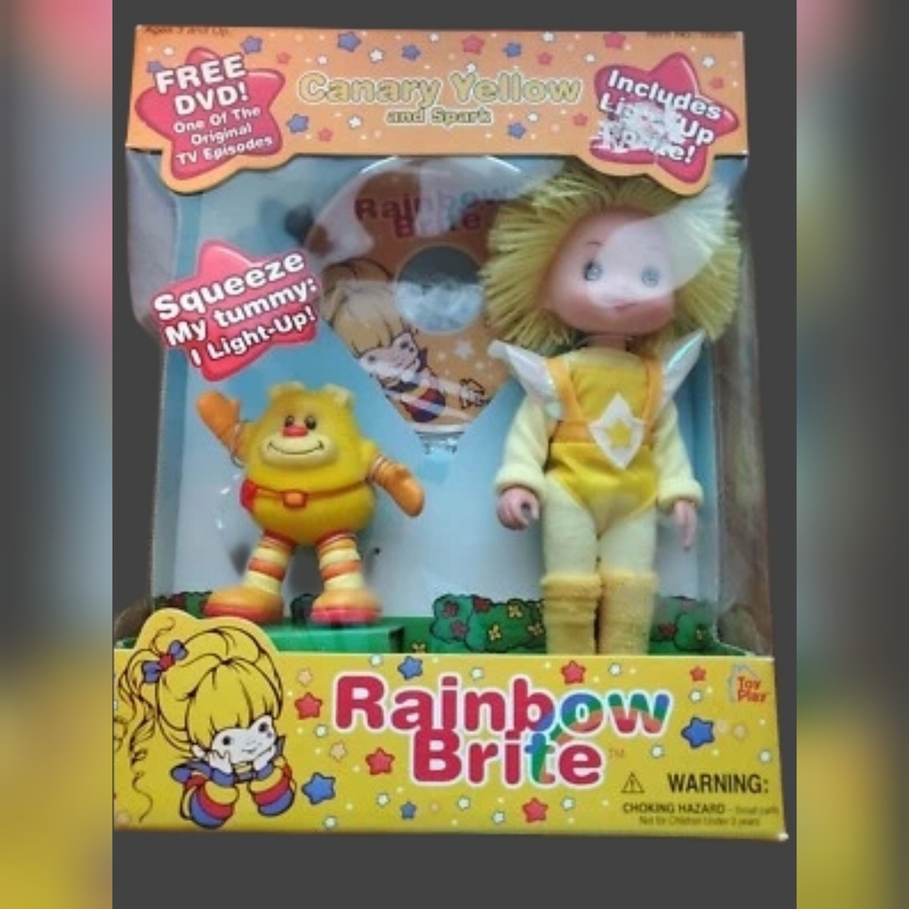 Rainbow Canary Yellow Doll with Sprite - Rainbow Brand—Item #09385